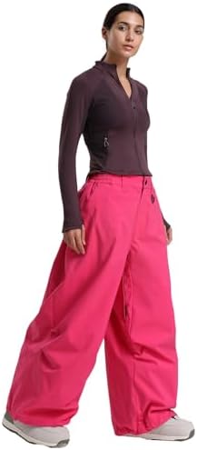GSOU SNOW Womens Mens Snowboard Pants Baggy Snow Ski Pants for Snowsports