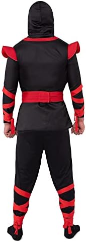 Spooktacular Creations Men Ninja Costume, Halloween Costume Adult Ninja for Halloween Cosplay Party
