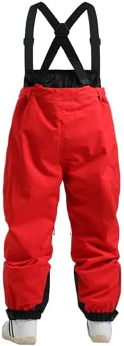 GSOU SNOW Mens Womens Snowboard Pants-Baggy Ski Snow Bibs