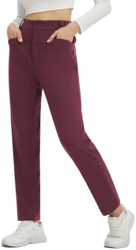 baleaf Womens Fleece Lined Pants with 5 Pockets Thermal Cold Gear