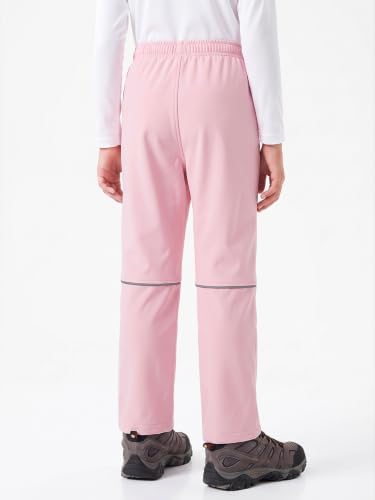 Kids Snow Pants Boys Ski Pants Fleece Lined Waterproof Trousers