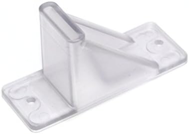 JSP Manufacturing Clear Plastic Mini Roof Snow and Ice Guard - Multi-Quantity Pack | Prevent Sliding Snow Stop Buildup (100)