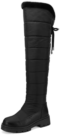 Women's Snow Boots Knee High Warm Winter Shoes