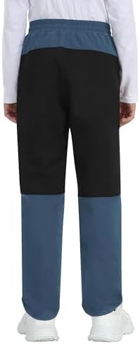 MoFiz Boys Snow Ski Pants Fleece Waterproof Winter Outdoor Hiking Pants