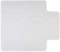 Staples Office Chair Mat, Clear, 53x45 Inch, Low-Pile Carpet, with Lip