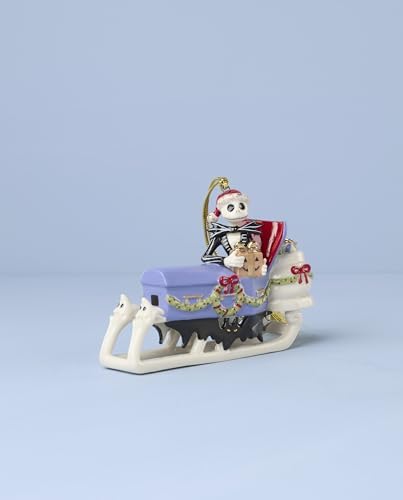 Lenox Jack Skellington Sledding Ornament