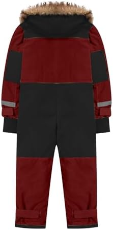 Snow Suit for Kids Boys Girls One Piece Winter Toddler Snowsuit