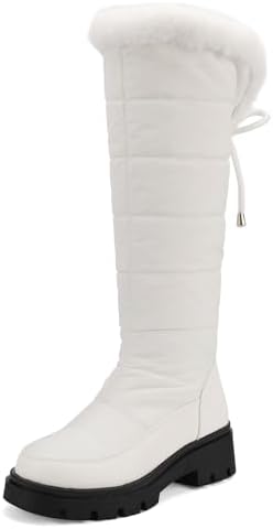 Women's Snow Boots Knee High Warm Winter Shoes