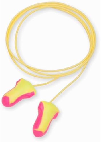 Howard Leight by Honeywell Laser Lite Earplugs with Cord - Hearing Protection