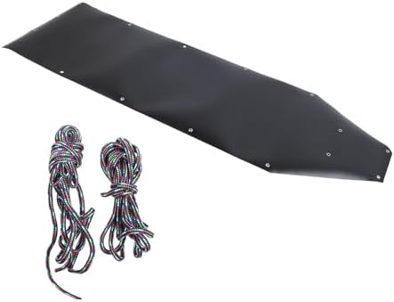 Deer Drag Sled, Multi Purpose Utility Sled with 2 Ropes for Hauling Ice Fishing Supplies, Fire Wood, Fishing Gear and Accessories