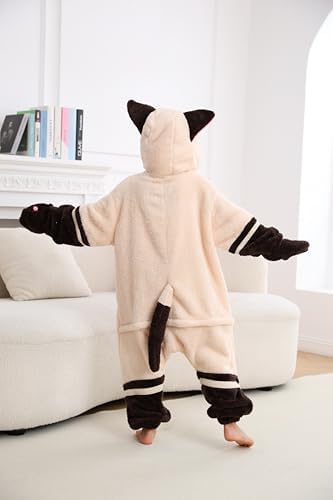One Piece Pajamas Animal Kids Onesie, Animal Pajamas Halloween Cosplay Costume for Girls Boys