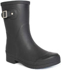 Chooka Women's Delridge Waterproof Mid Faux Fur Lined Pull-On Rain Boot