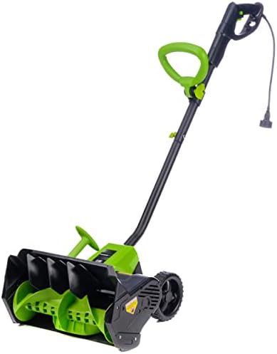 Earthwise SN70016 12-Amp Corded Snow Shovel, 16" Width