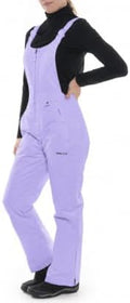 Arctix Women's Essential Insulated Ski Bibs, Water Resistant Snow Pants for Skiing & Snowboarding