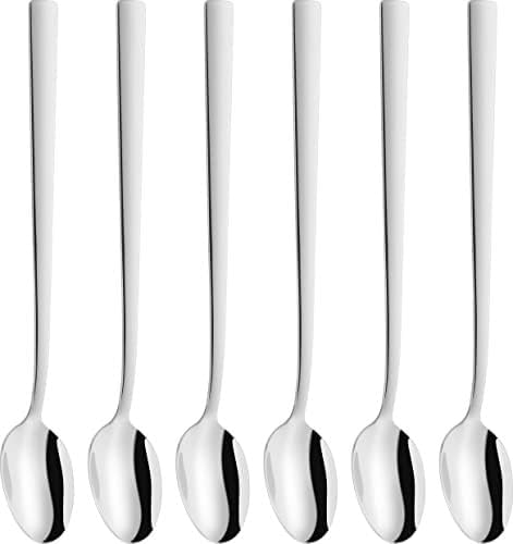 ZWILLING Dinner, Long Drinking Spoons, 6-Piece, Silver