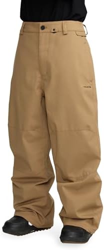Volcom Men's Shell Snow Billow Pant – 10k Waterproof, Baggy Fit, Breathable 2-layer