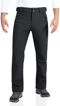 Outdoor Ventures Men's Fleece Lined Ski Snow Pants Waterproof Insulated