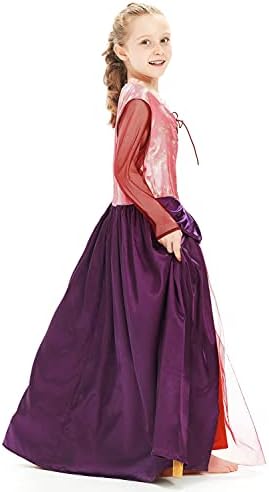Kids Sarah Sanderson Costume Winifred Sanderson Halloween Witch Cosplay