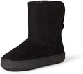 Amazon Essentials Women's Faux Fur Lined Shearling Boots, Pull-On Design