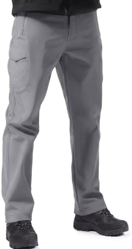 FREE SOLDIER Men's Outdoor Softshell Snow Ski Pants