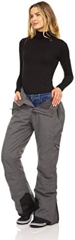 Women's Snow Ski Pants Water Resistant Softshell Insulated Flare for Snowboarding Hiking Winter Outdoor Pants