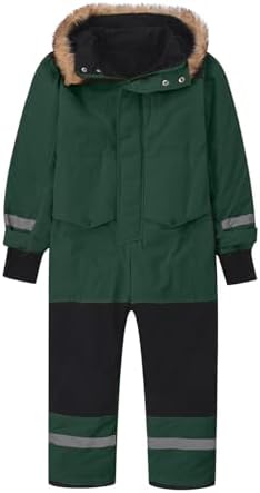 YRAETENM Snow Suit for Kids Boys Girls One Piece Snowsuit Girls and Boys Waterproof Insulated Winter Jumpsuit Coveralls