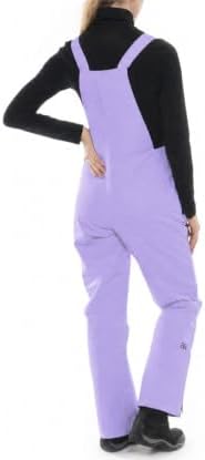 Arctix Women's Essential Insulated Ski Bibs, Water Resistant Snow Pants for Skiing & Snowboarding