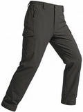 MAGCOMSEN Snow Pants for Men Fleece Lined Softshell Winter Men's Ski Pants