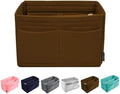 OMYSTYLE Purse Organizer Insert, Felt Tote Bag Organizer Insert with 5 Sizes, Handbag Dividers for Inside Purse, Compatible with Longchamp, Neverful, Speedy and More