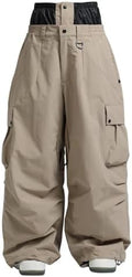 GSOU SNOW Women Men Baggy Snowboard Pants Ski Snow Pants Waterproof