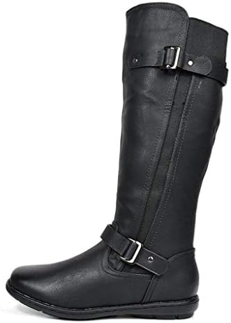 DREAM PAIRS Women's Faux Fur-Lined Knee High Winter Boots Fall Tall Boots