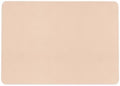 Nekmit Leather Desk Blotter Pad 17 x 12 Inches, Flat, Non-Slip, Waterproof, Apricot