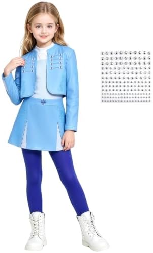 Girls Pink Princess Costume Kids Birthday Dress Up Set with Accessories