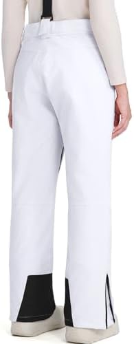 Womens Ski Pants Insulated Snow Pants Waterproof Winter Outdoor Hiking Pants Adjustable Waist Snowboard Pant