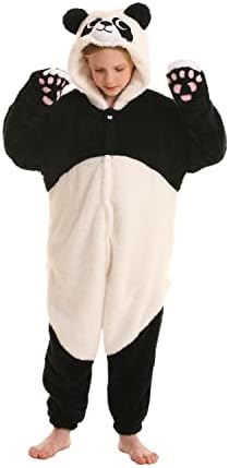 SimZoo Kids Animal Onesie Pajamas Halloween Costumes Cosplay 4-13Y