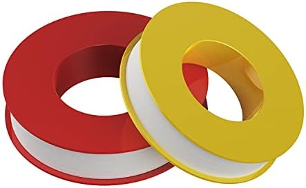 Teflon Tape, Waterproof Insulation Engineering Tape Suitable for Plumber Air Head Thread(30 Rolls)