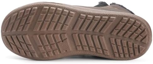 Eagsouni Womens Mens Snow Boots Winter Slip On Shoes