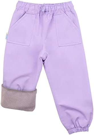 JAN & JUL Cozy-Dry Rain & Snow Pants for Toddlers