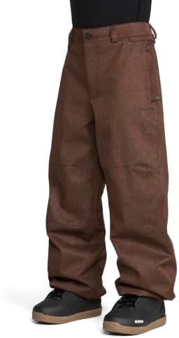 Volcom Men's Shell Snow Billow Pant – 10k Waterproof, Baggy Fit, Breathable 2-layer
