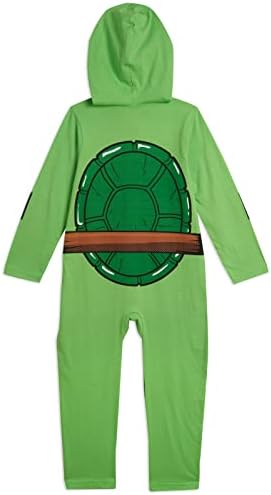 TEENAGE MUTANT NINJA Turtles Matching Family Cosplay Hooded One Piece Set