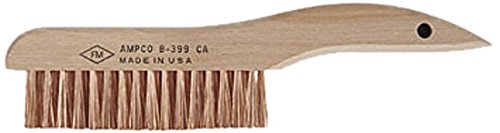 Safety Tools B-399 Brush with Scratch Shoe Handle, Non-Sparking, Non-Magnetic, Corrosion Resistant