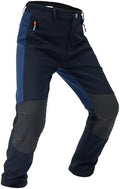 Boys Snow Pants Kids Fleece Lined Thermal Winter Hiking Pants Waterproof Softshell Elastic Waist Outdoor Cold Weather