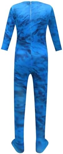Kids Boy Costume Halloween Dress Up Cosplay Outfits Jumpsuit Party Playwear with Mask