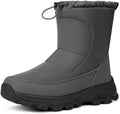 TEMOFON Winter Snow Boots for Women: Comfortable Warm Fur Lined Ankle Boot