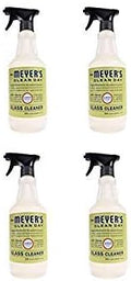 Mrs. Meyer's Clean Day Glass Cleaner, Lemon Verbena, 24 Fluid Ounces (4)