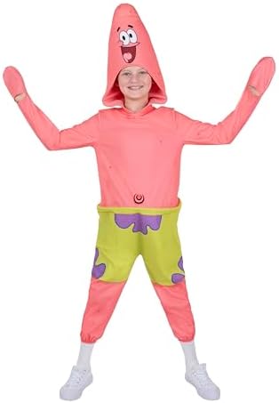SpongeBob SquarePants Patrick Official Youth Onesie Halloween Costume - Premium Quality Onesie Jumpsuit