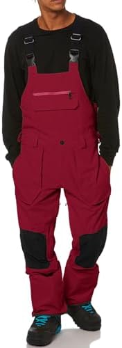 Men's Waterproof Insulated Snow Bib Overalls Ski Pants Snowboard