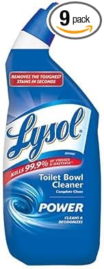 Lysol 1920098012 24-oz. Blue Toilet Bowl Cleaner - Quantity 99
