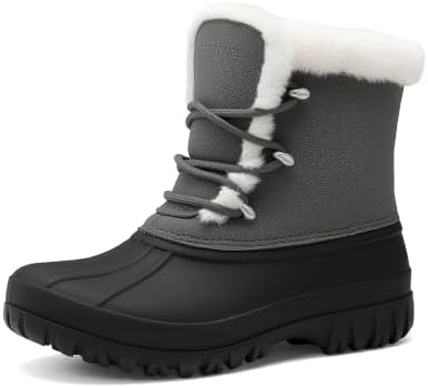 DREAM PAIRS Women's Winter Duck Snow Boots