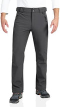 Outdoor Ventures Men's Fleece Lined Ski Snow Pants Waterproof Insulated